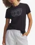 UNDER ARMOUR Varsity Ss Tee Black Дамска Тениска👚Дамска Блуза С Къс Ръкав Код P2809, снимка 4