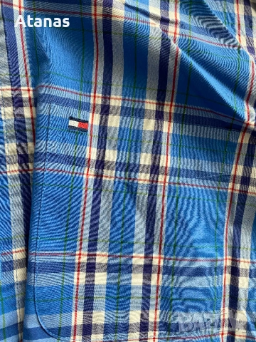 Мъжка оригинална риза Tommy Hilfiger като ново, размер M, снимка 5 - Ризи - 54394648