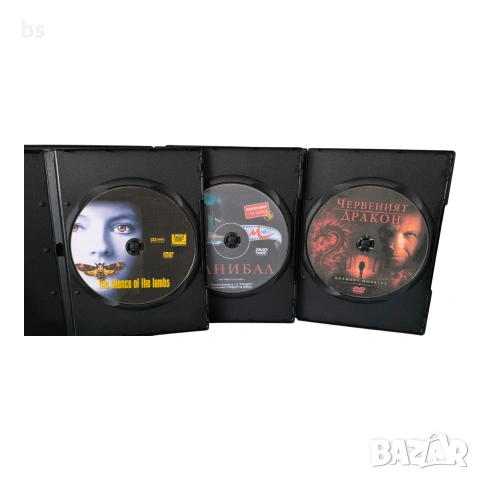 Мълчанието на агнетата ТРИЛОГИЯ DVD -R бг дублаж , снимка 4 - DVD филми - 51409000