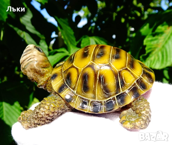 Фигура Костенурка,сухоземна. , снимка 3 - Статуетки - 54823484
