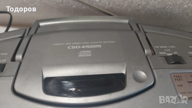 Aiwa CSD-ES225V стерео радиокасетофон със CD , снимка 5 - Радиокасетофони, транзистори - 54573285