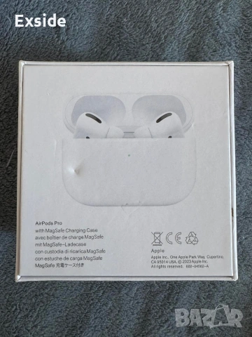 Продавам слушалки AirPods Pro с Magsafe Charging Case (ААА реплика), снимка 3 - Безжични слушалки - 55038239
