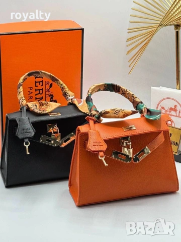 Hermes Нова Дамска Кожена Чанта Ерме Различни Цветове , снимка 5 - Чанти - 55288931