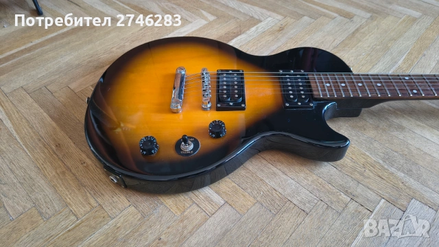 Електрическа китара Epiphone Les Paul Standard II+Калъф+Безжична система А8+кожен колан, снимка 4 - Китари - 54679859