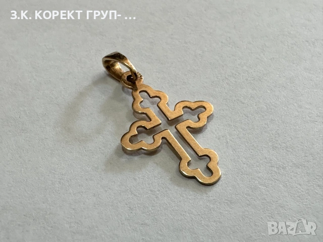 Златен кръст 14K – 0,68 г