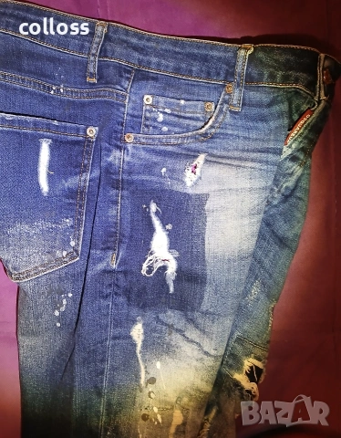 DSQUARED2 - оригинални къси панталони XS, снимка 6 - Къси панталони - 54647272