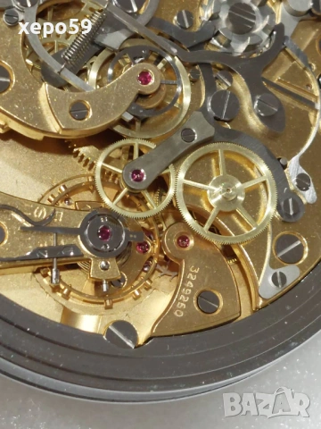 Джобен часовник Омега хронограф-Omega Split Second Chronograph Rattrapante, 5 500 лв, снимка 15 - Мъжки - 52217920