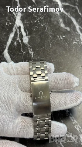 Мъжки часовник Omega Seamaster Diver 300M Blue Wave / Омега Сиймастер, снимка 4 - Луксозни - 55316448