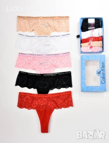 Victoria Secret 💎 Calvin Klein 💎Chanel💎5бр в Кутия, снимка 13 - Бельо - 54621736