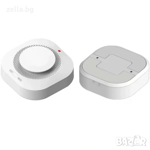 WiFi сензор за дим Tuya Smart – Безжичен пожароизвестител 90dB с известия на телефона, за дома 10318, снимка 10 - Друга електроника - 54663531