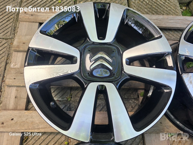 Лети джанти 16ки 4х108 Citroen, снимка 4 - Гуми и джанти - 54541730