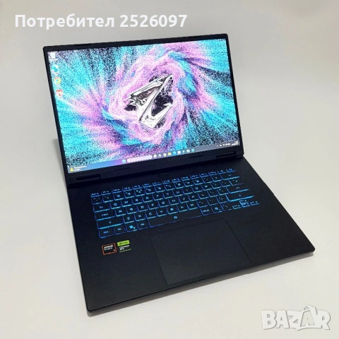 Gigabyte A16/WUXGA 165Hz/Ryzen 7 260/RTX 5060 8GB/16GB 5600Mhz/1TB/RGB