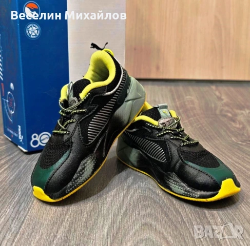 Супер запазени Детски маратонки Puma RS-X Hot Wheels AC, снимка 5 - Детски маратонки - 55266229