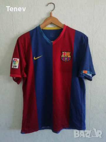 Barcelona Messi Nike 2006/2007 оригинална тениска фланелка екип Барселона Меси , снимка 2 - Тениски - 42746635