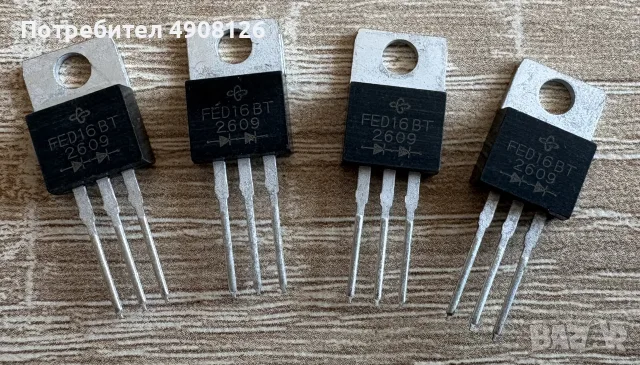 FED16BT / NEW / - 10€ за бр., снимка 2 - Други - 55538739