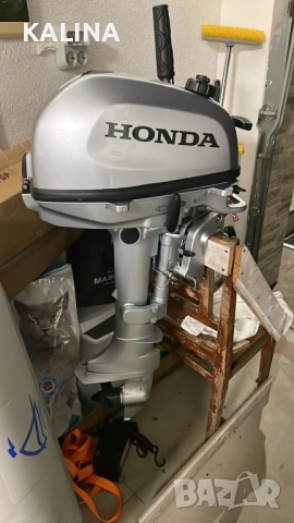 Надуваема лодка Admiral с двигател Honda, снимка 4 - Воден транспорт - 54256528