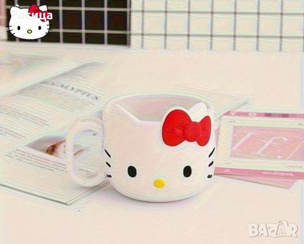 Пластмасова чаша за вода Hello Kitty., снимка 2 - Други - 55099342