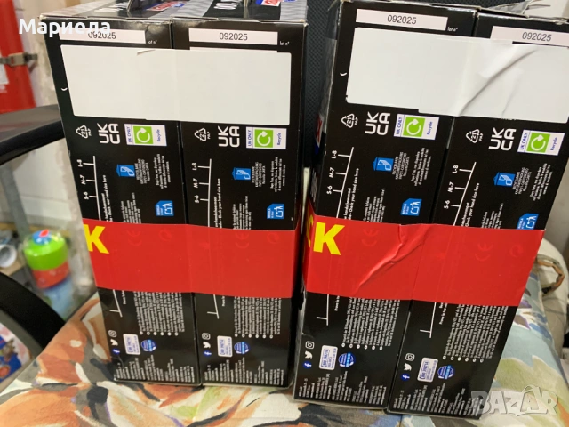 Ръкавици за еднократна употреба 400бр. / Spontex Extra Black от винил, снимка 11 - Други стоки за дома - 54038937