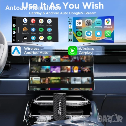 Автомобилен адаптер MSXTTLY Mini 3in1 V-Stream, снимка 3 - Части - 54860634