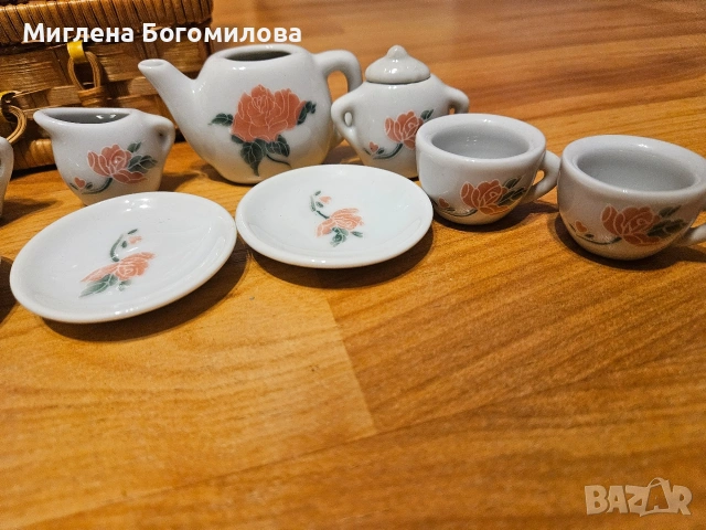Детски керамичен комплект за сервиране, снимка 4 - Играчки за стая - 54305739