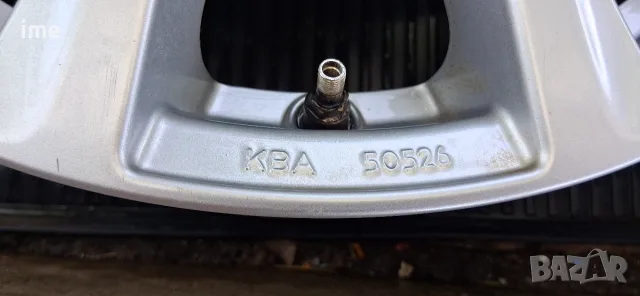 4бр ляти джанти 7.5J17 ЕТ48. Borbet. 5x112. Стават на Audi, Golf, Touran, Passat и др. Среден...., снимка 9 - Гуми и джанти - 55318440