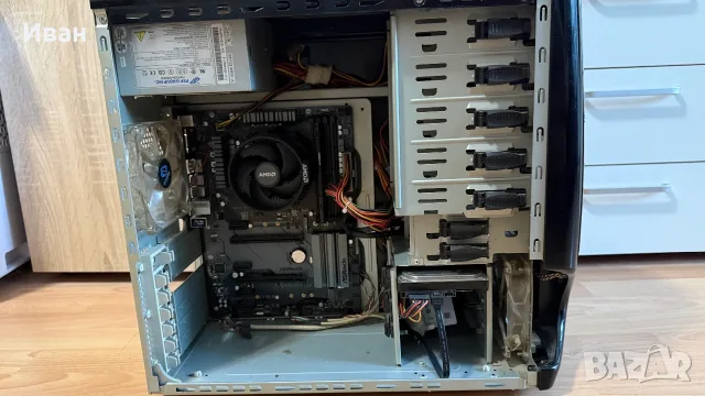 Компютър с Ryzen 3 2200G, снимка 5 - Работни компютри - 55326188