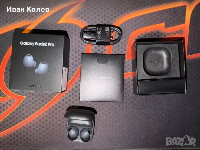 Безжични слушалки Samsung Galaxy Buds2 Pro, снимка 3 - Bluetooth слушалки - 55138450