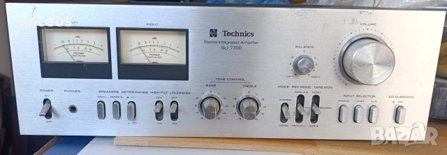 Усилвател Technics MODEL SU-7700 , снимка 4 - Ресийвъри, усилватели, смесителни пултове - 55141634