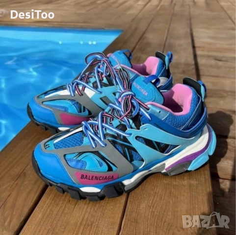 Balenciaga Track - Light Blue/Pink 