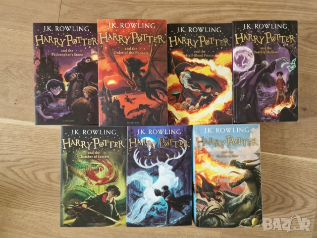 Harry Potter English Хари Потър на английски, снимка 2 - Художествена литература - 54554825