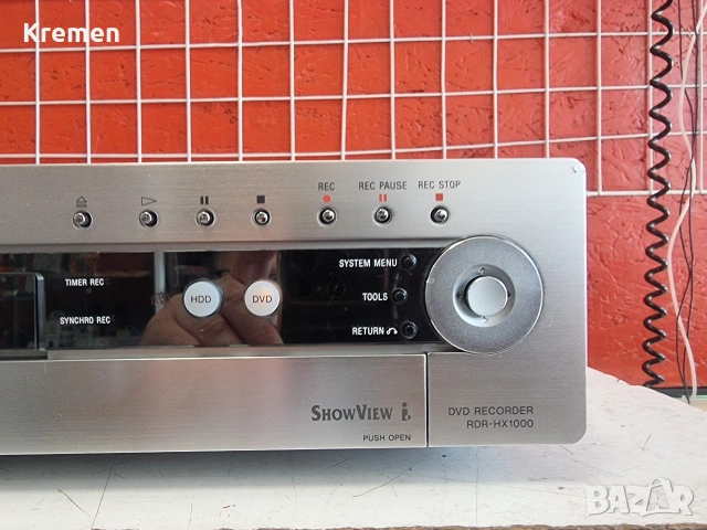 DVD Recorder SONY RSR-Н1000, снимка 2 - Ресийвъри, усилватели, смесителни пултове - 55120260