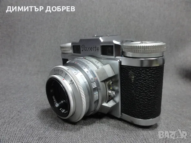 СТАР РЕТРО ЛЕНТОВ 35мм ФОТОАПАРАТ BRAUN PAXETTE GERMANY, снимка 4 - Антикварни и старинни предмети - 55526523