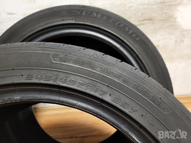  245/45/17 Sumitomo / летни гуми, снимка 6 - Гуми и джанти - 54048263