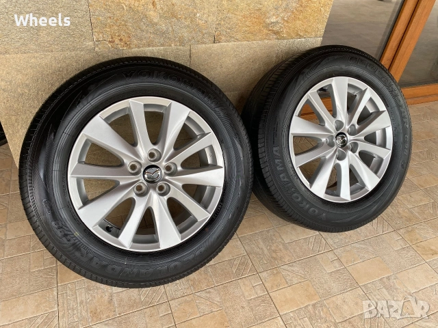 17" 5x114.3 Mazda Original, снимка 6 - Гуми и джанти - 55013363