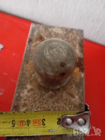 Стар тампон ,попивателна, снимка 4 - Други ценни предмети - 54243163