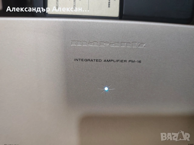 Marantz PM-16 amplifier , снимка 6 - Ресийвъри, усилватели, смесителни пултове - 55267737