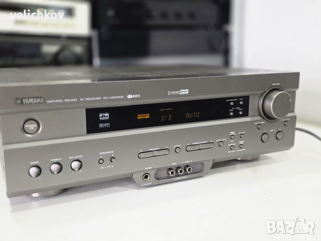 🔊 КРИСТАЛЕН ЯПОНСКИ ЗВУК! Yamaha RX-V420RDS (Natural Sound), снимка 5 - Ресийвъри, усилватели, смесителни пултове - 54638304
