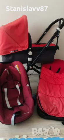 Bugaboo Cameleon 3 & Maxi cosi pebble детска количка бебешка 3в1, снимка 2 - Детски колички - 55606568
