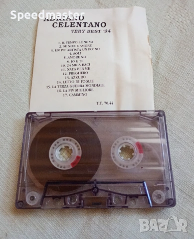 Adriano Celentano - The Very Best Of, снимка 2 - Аудио касети - 54174295