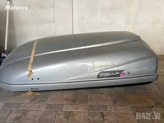 Автобокс куфар за багаж за автомобил Modula Beluga 420литра, снимка 3 - Аксесоари и консумативи - 54512125