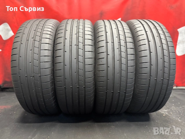 225 55 18, Летни гуми, Dunlop SportMaxxRT2, 4 броя, снимка 2 - Гуми и джанти - 54408896