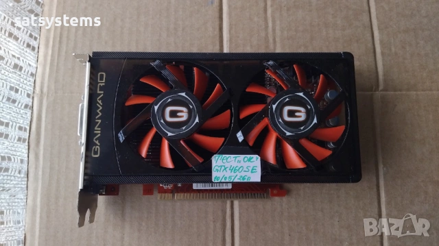 Видео карта NVidia GeForce Gainward GTX460 SE 1024MB GDDR5 256bit PCI-E
