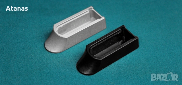 Дъно / Тапа / Пета за пълнител на TT-33 - бяло + 1 патрон, снимка 5 - Оборудване и аксесоари за оръжия - 54101527