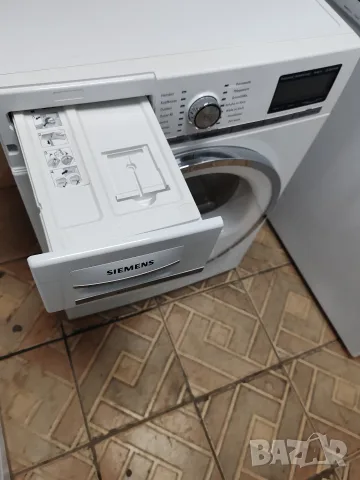 Като нова сушилня с термопомпа Сименс Siemens IQ 800 Extra Klasse A+++ 8кг с 2 години гаранция! , снимка 6 - Сушилни - 55439035