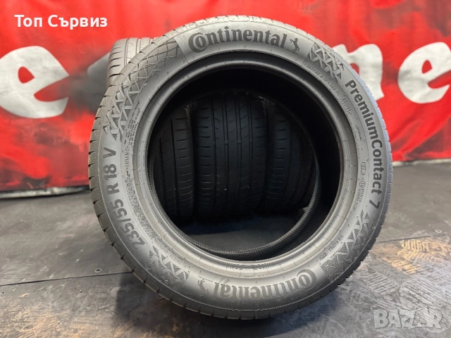 235 55 18, Летни гуми, Continental PremiumContact7, 4 броя, снимка 5 - Гуми и джанти - 54076376