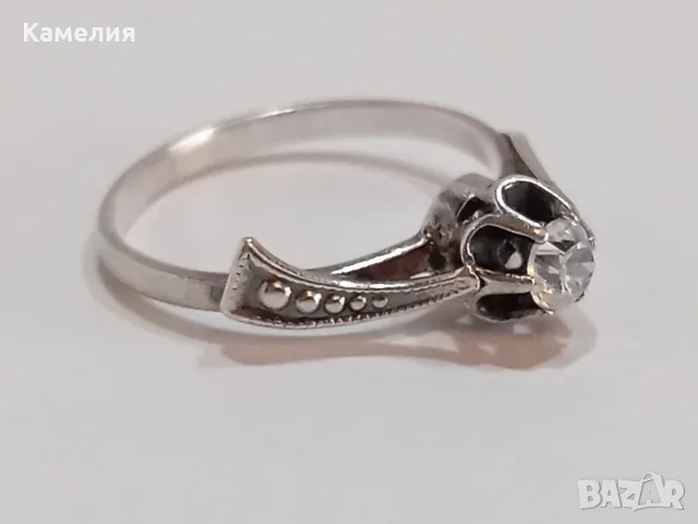 Руско сребро. Пръстен и обеци , снимка 5 - Бижутерийни комплекти - 55664280
