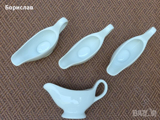 Порцеланови сосиери, снимка 4 - Прибори за хранене, готвене и сервиране - 55630439