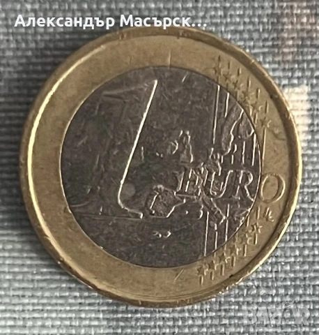 🇵🇹 Португалия 1 Евро, 2002 г., снимка 2 - Други ценни предмети - 54672620