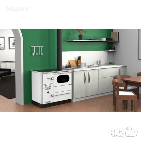 Готварска печка на дърва Alfa Plam Alfa Term, снимка 4 - Печки, фурни - 54943597