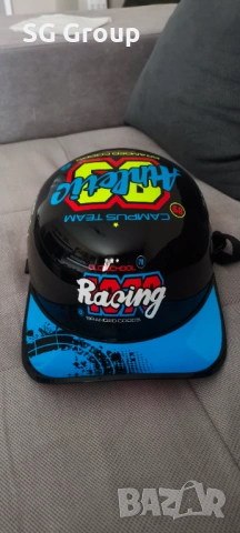 Уникална каска за мотор, скутер, тротинетка, снимка 6 - Други спортове - 54078387